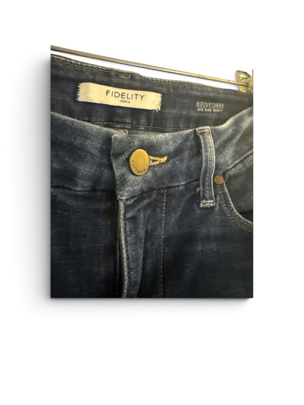 Fidelity Blue High-Rise Women's Jeans